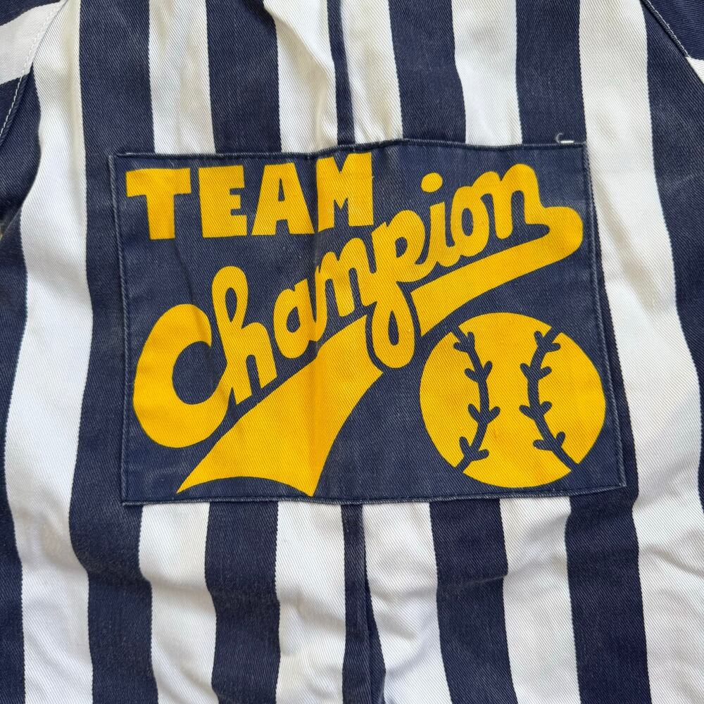 Vtg 1990s Hopscotch Baseball Slugger Team Champion Outfit Size 12M - Picture 3 of 8